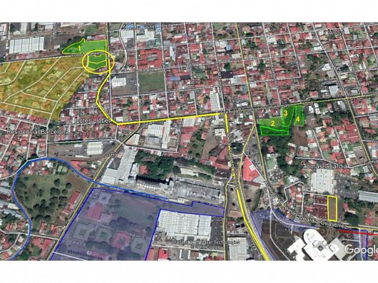 Terreno Comercial - Residencial (Uso Mixto) en Alajuela Centro. VL